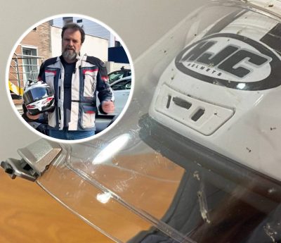 Truco mosquitos casco