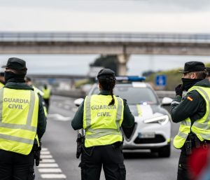control guardia civil