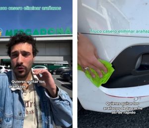 truco casero quitar arañazos coche mercadona