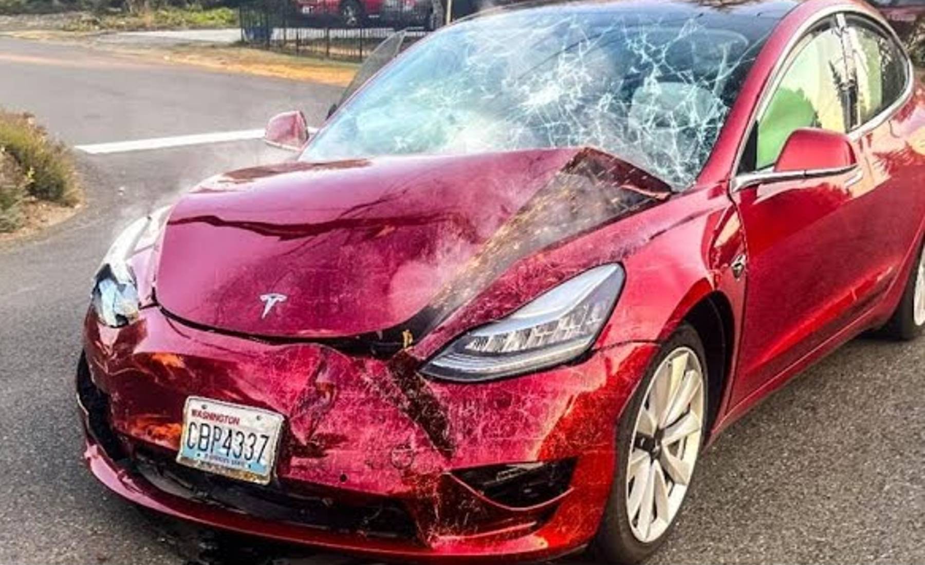 Accidente Tesla