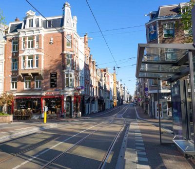 Calle vacía Países Bajos