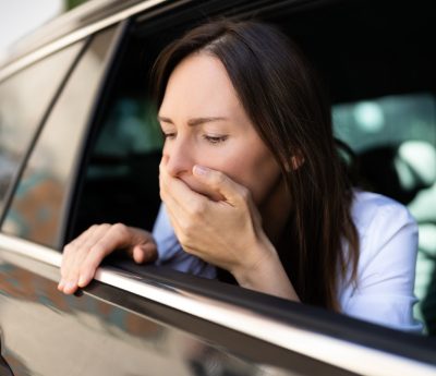 marearse en el coche