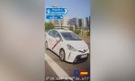 Un taxista, en el punto de mira por esto: hace varias maniobras que casi acaban en un terrible desenlace en Madrid