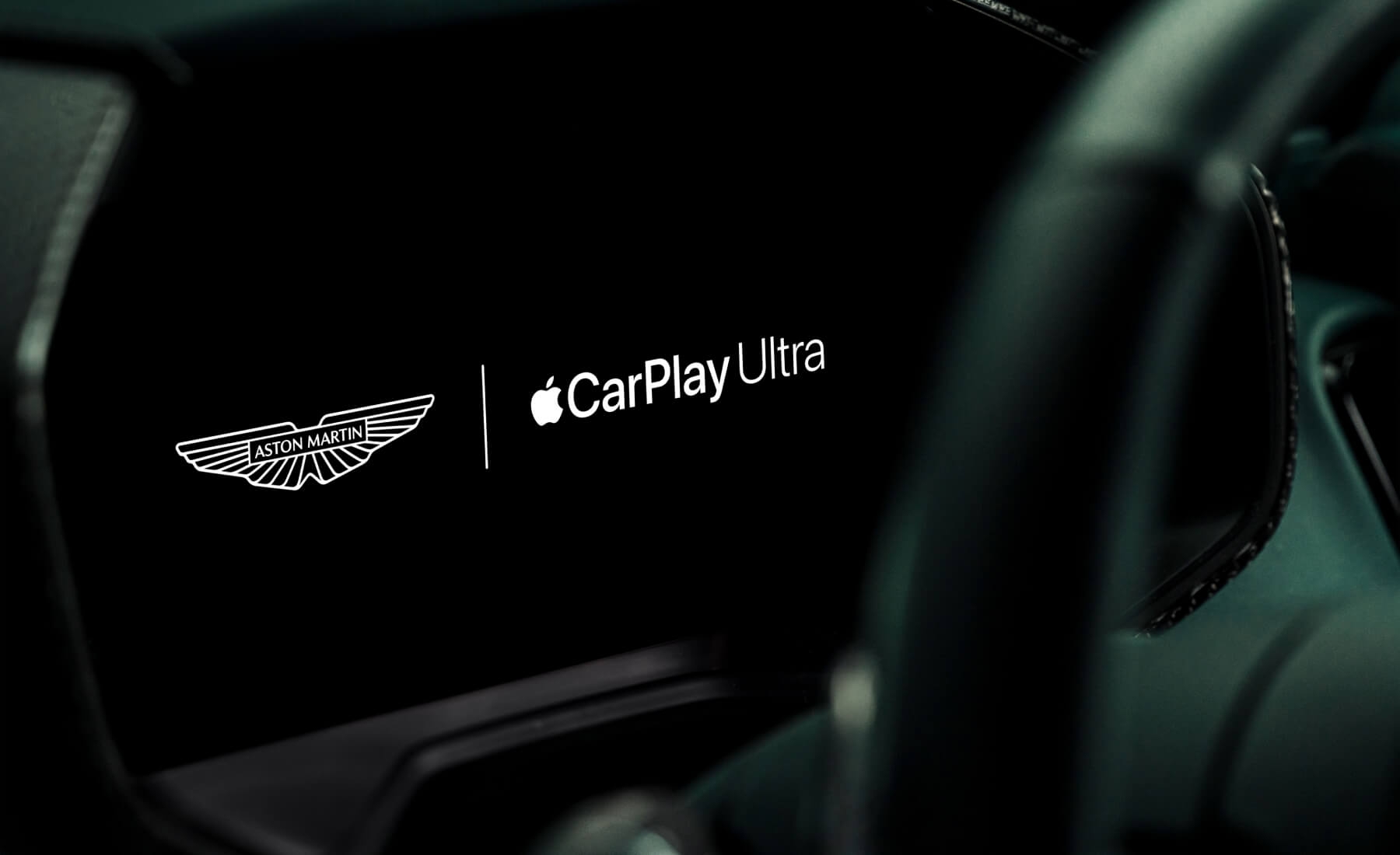 aston martin apple car play ultra