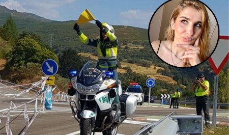 banderín amarillo guardia civil