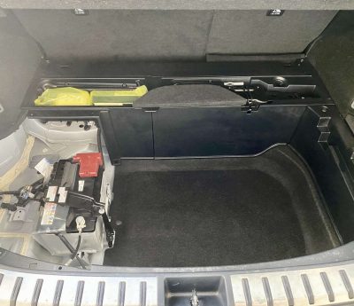 Batería en maletero