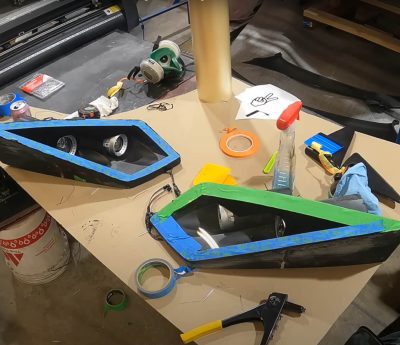 faros impresos 3d lamborghini