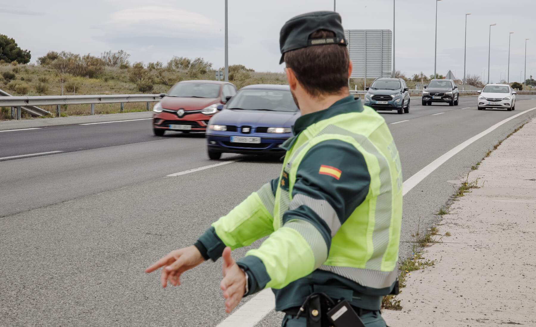 guardia civil gestos