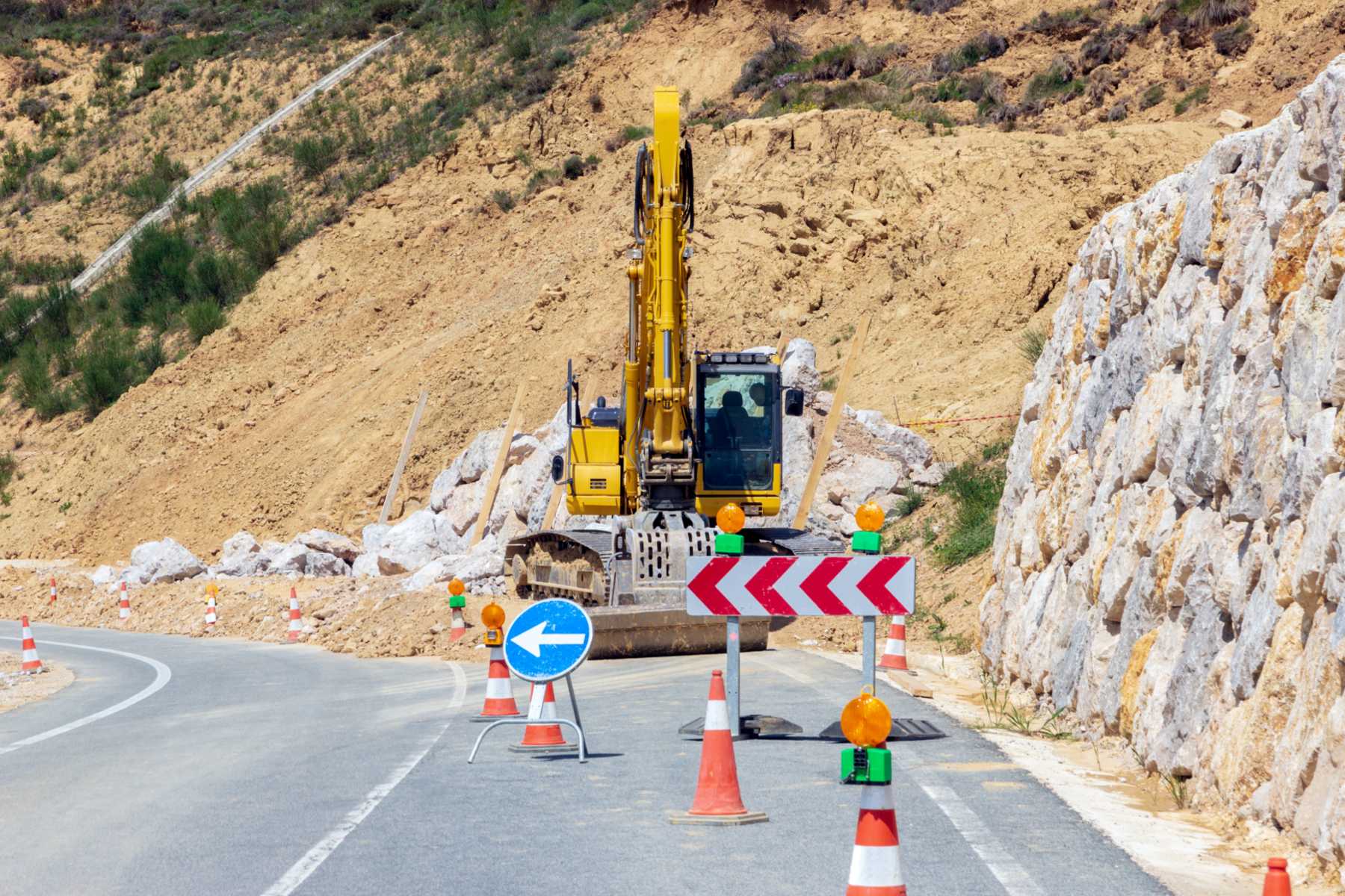carretera obras multas