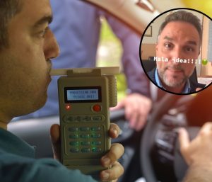 prueba de alcoholemia y drogas conductores