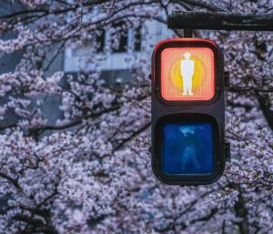 semaforo azul japon