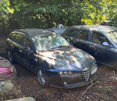 Alfa Romeo abandonados