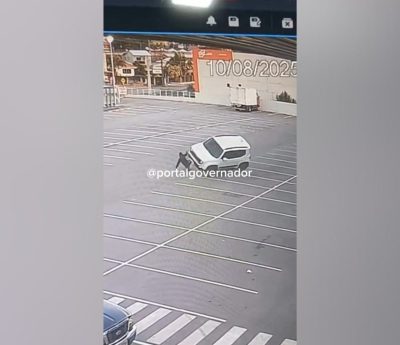 Atropello motorista supermercado