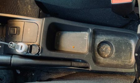 Interior coche sucio