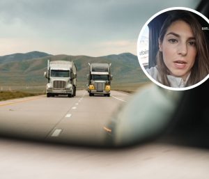 adelantamiento entre camiones