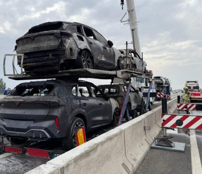 bomberos zaragoza camion fuego coches electrificados