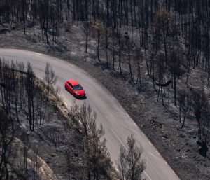 carretera incendios