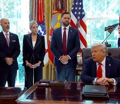 donald trump robo de radio coche