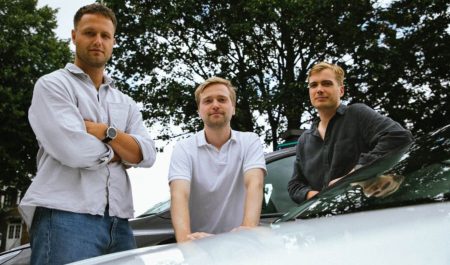 Harry Fox, Connor Selwood y Hugh Leckie