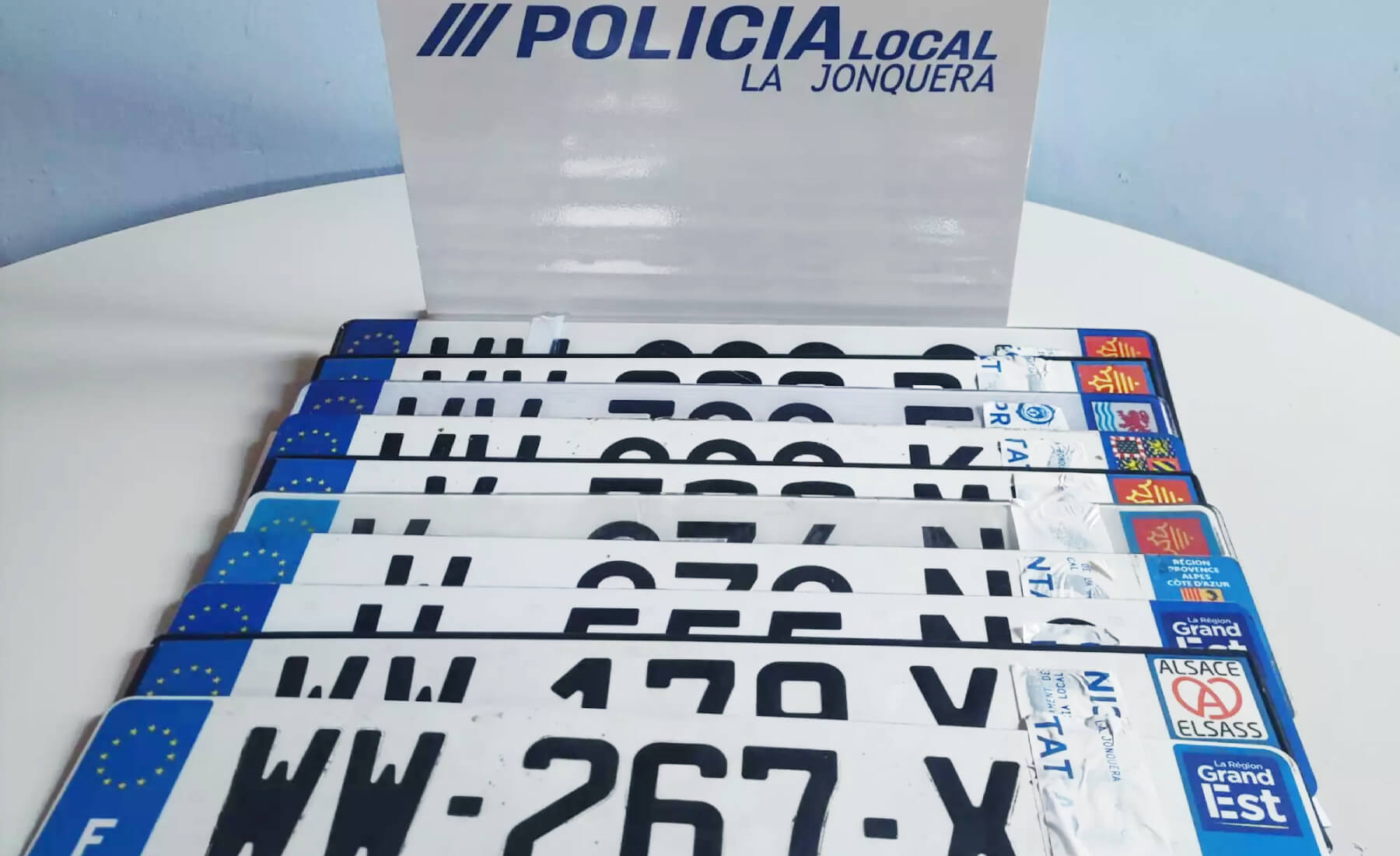 matriculas francia provisionales