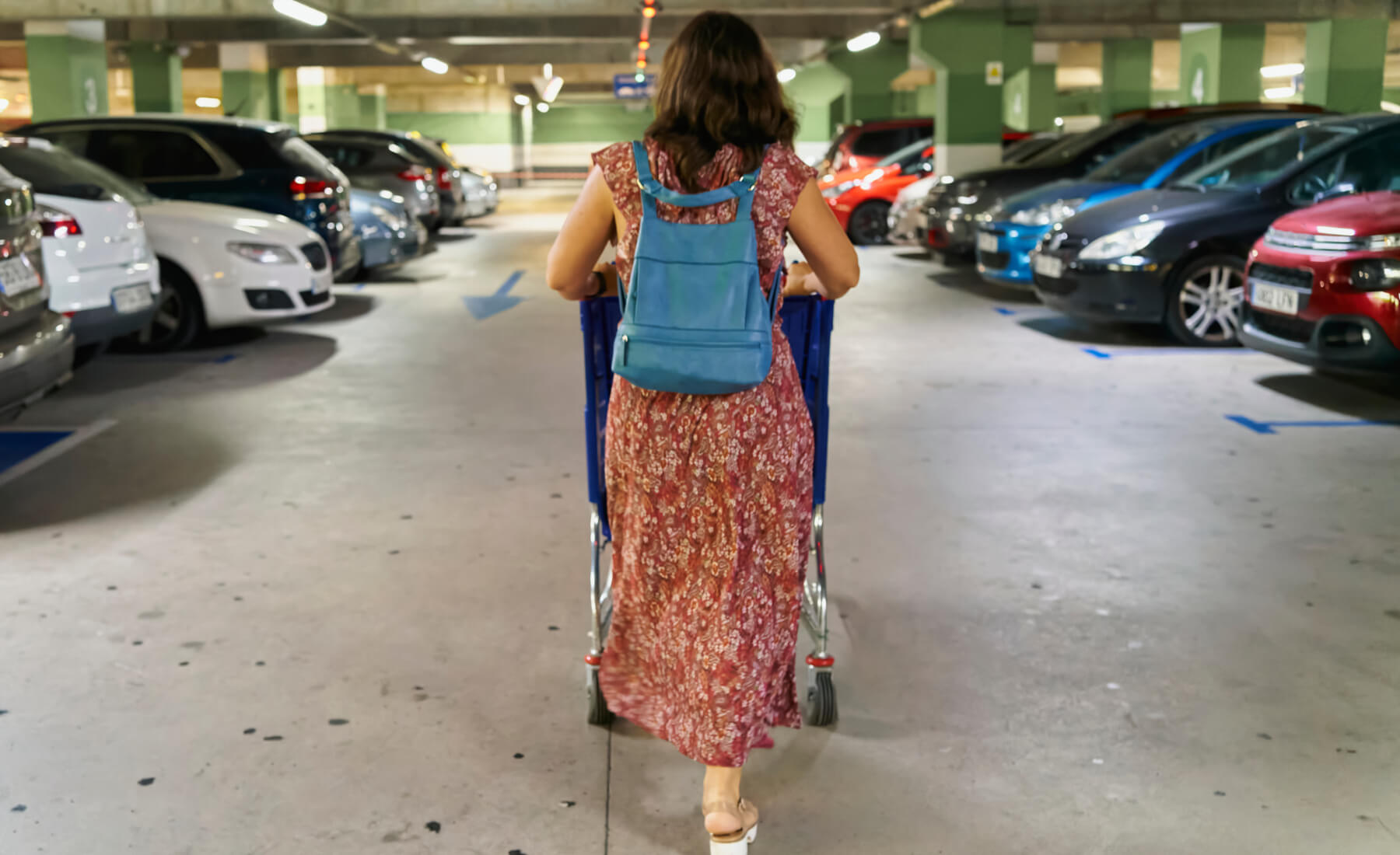 aparcamiento centro comercial