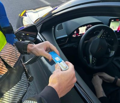 prueba drogas conductor