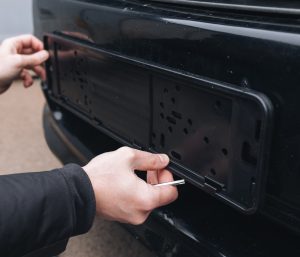 Cambiar matrícula coche