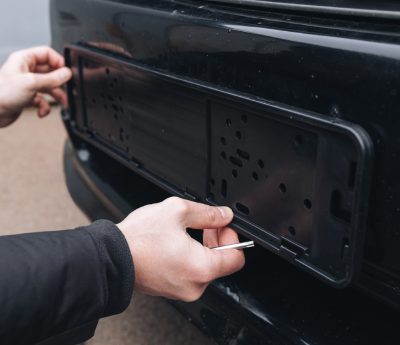 Cambiar matrícula coche