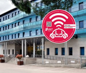 dgt sede pegatina esav