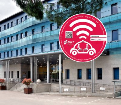 dgt sede pegatina esav