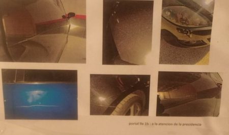 lios de vecinos coches rayados