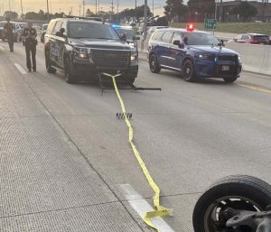 policía coche robado