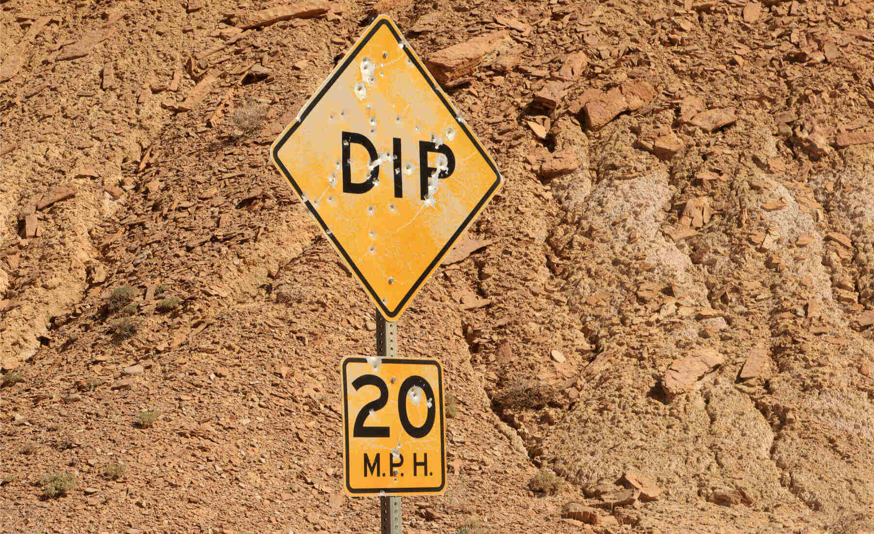 señales trafico estados unidos agujeros