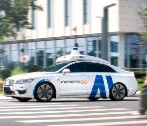 coche autonomo uber momenta
