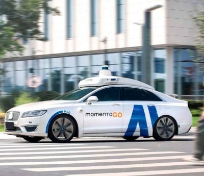 coche autonomo uber momenta