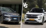El BYD Seal U DM-i frente al Mitsubishi Outlander PHEV: dos formas de entender el SUV híbrido enchufable