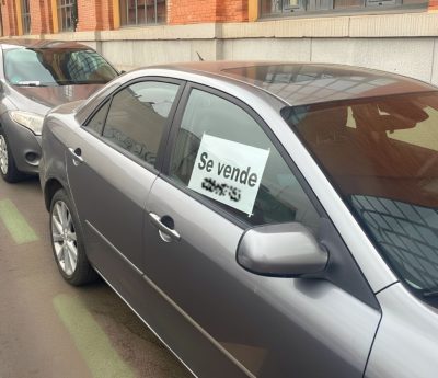 Coche cartel se vende