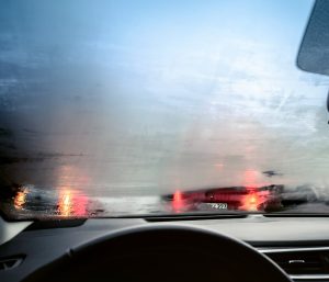 Parabrisas empañado