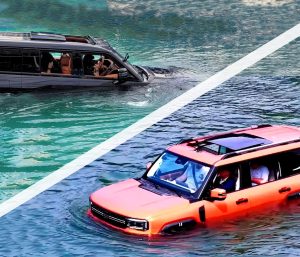 SUV que flotan