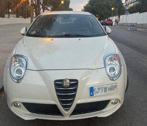 alfa romeo matricula lateral