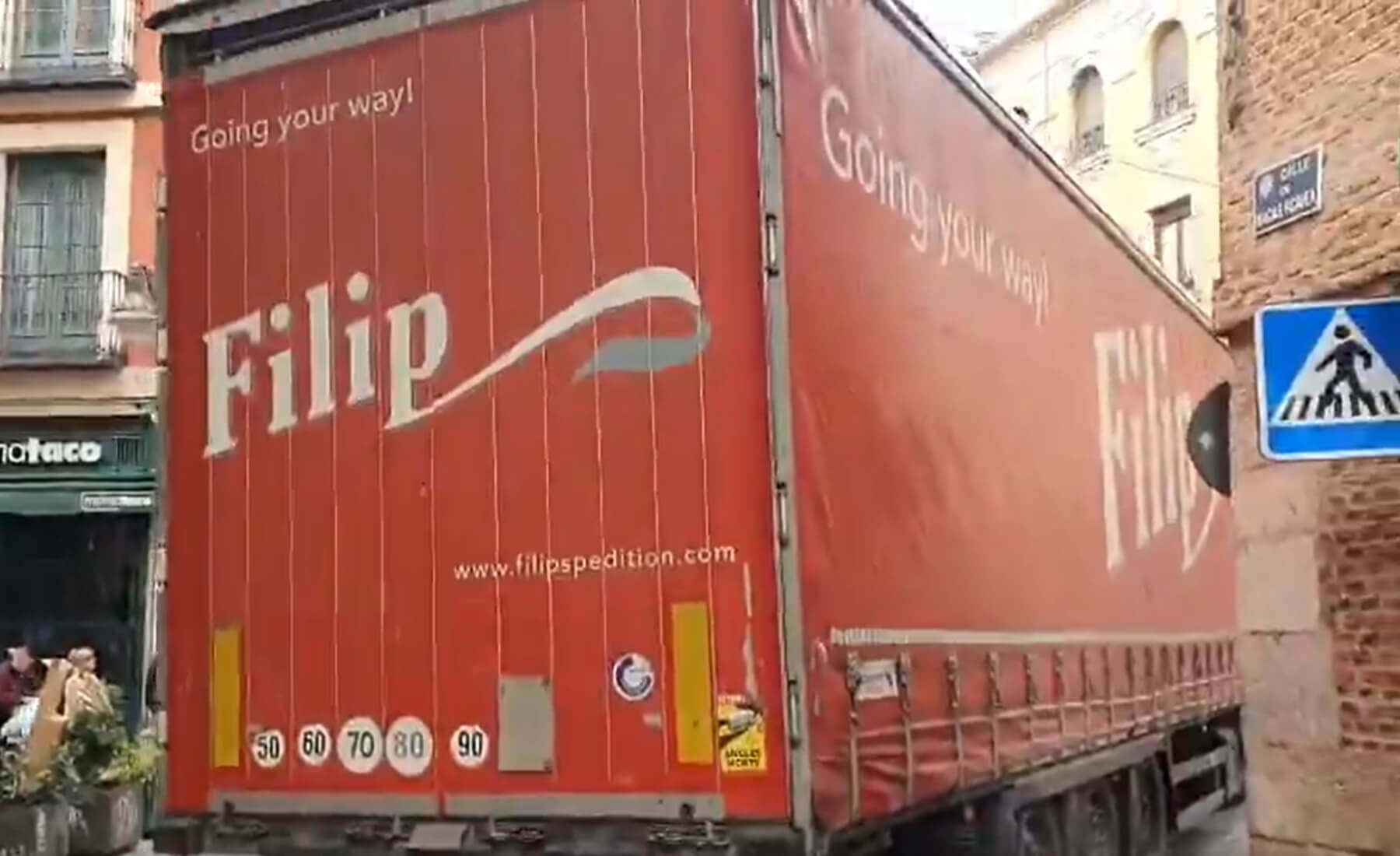 camion atascado valladolid