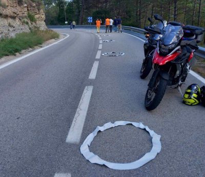 circulos carretera cataluña