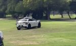 La verdad tras el vídeo viral del coche autónomo que da vueltas por un campo de golf