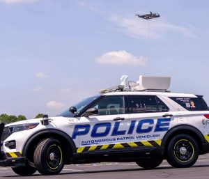 coche policía autónomo