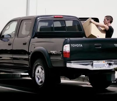 Christian Bale Toyota Tacoma