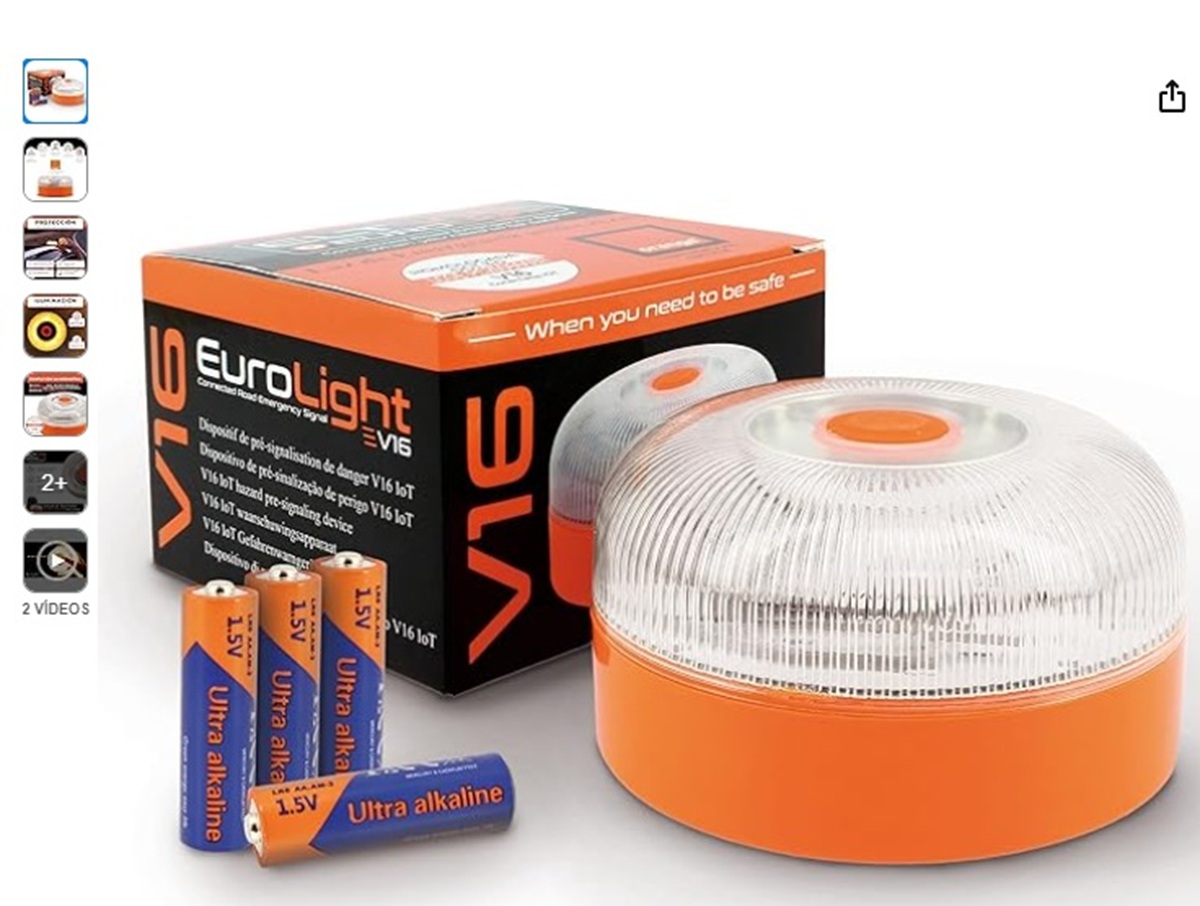 luces emergencia balizas amazon