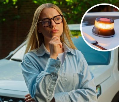 luces emergencia coche baliza