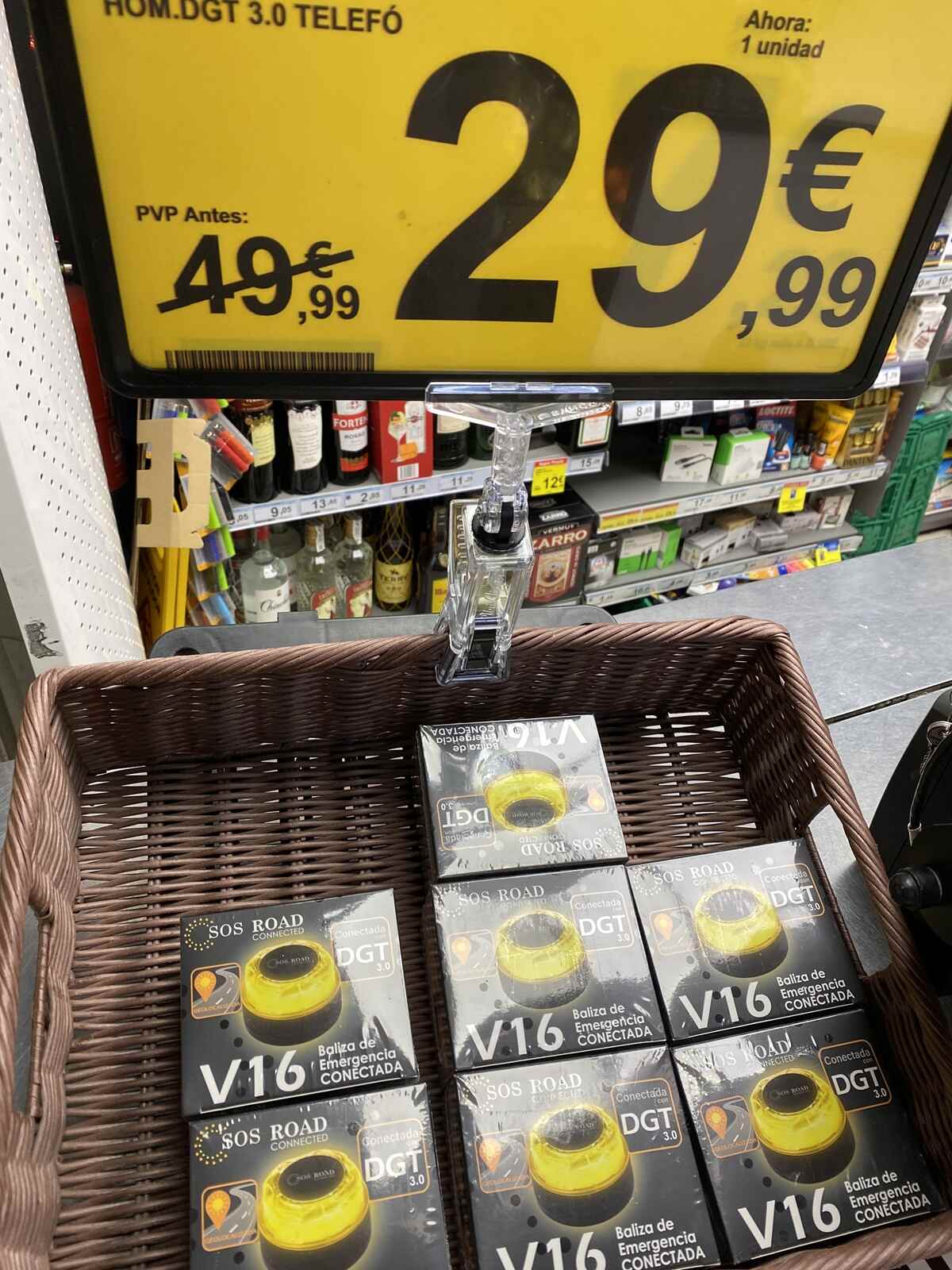 luces emergencia oferta carrefour
