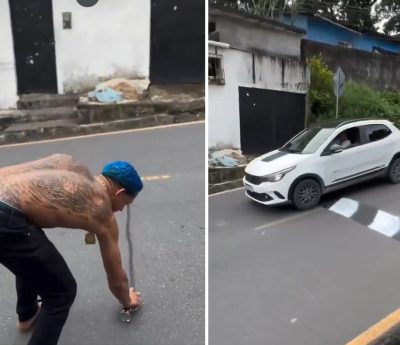 viral brasil dibujo falso resalto