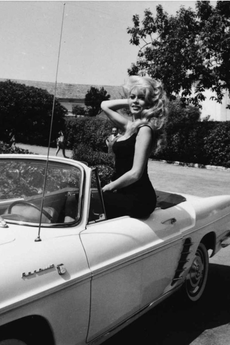 Brigitte Bardot Renault Floride